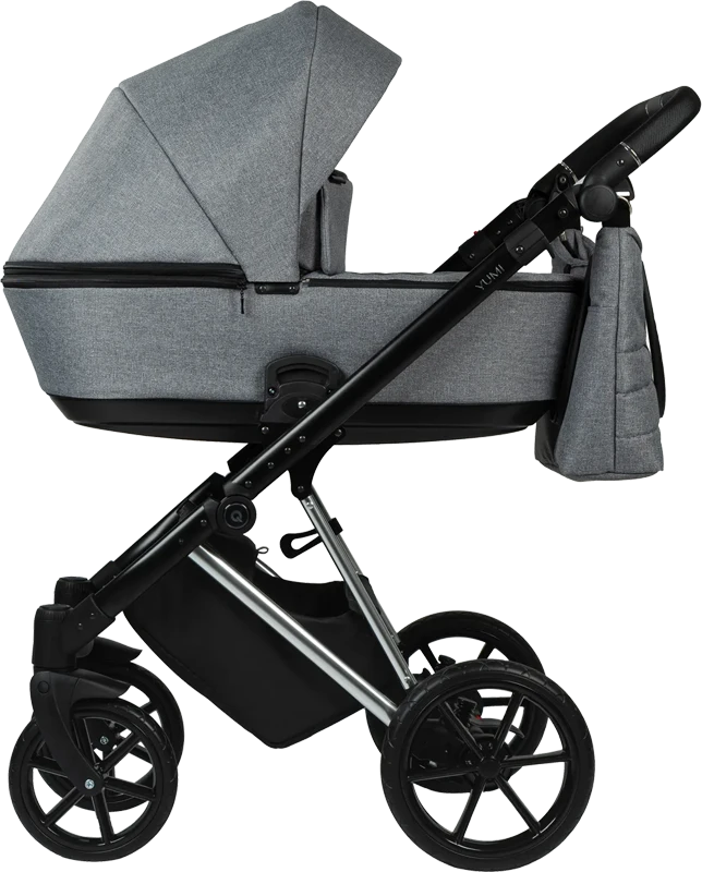 Детская коляска 2 в 1 Quali Yumi Silver YS04